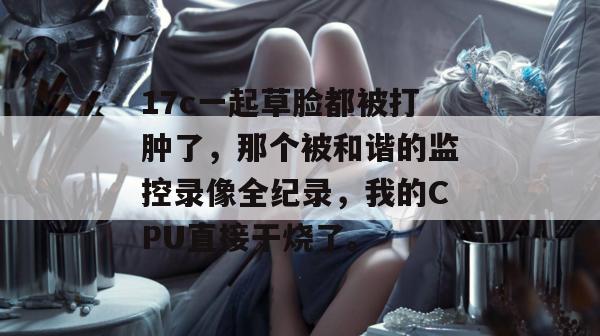 17c一起草脸都被打肿了，那个被和谐的监控录像全纪录，我的CPU直接干烧了。